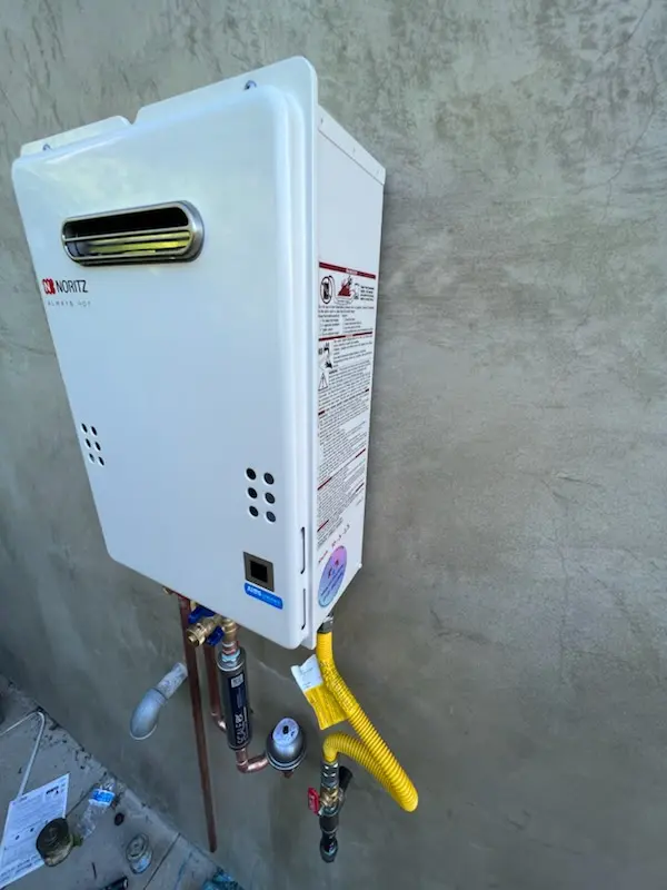 Tankless water heater installation for Tuscarora homes